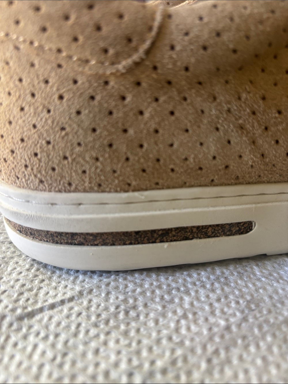 Birkenstock Bend Low Dotted New Beige sz 42 M9 W11 - Picture 8 of 13